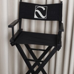Branded directors chair